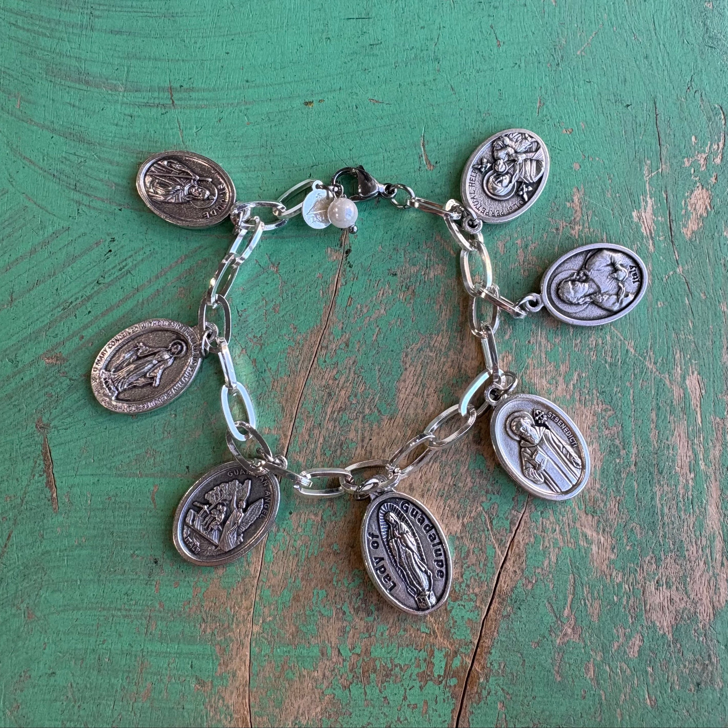 My Saints Charm Bracelet