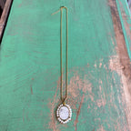 Our Lady of Grace Halo Necklace