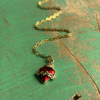Red Enamel Sacred Heart Collection