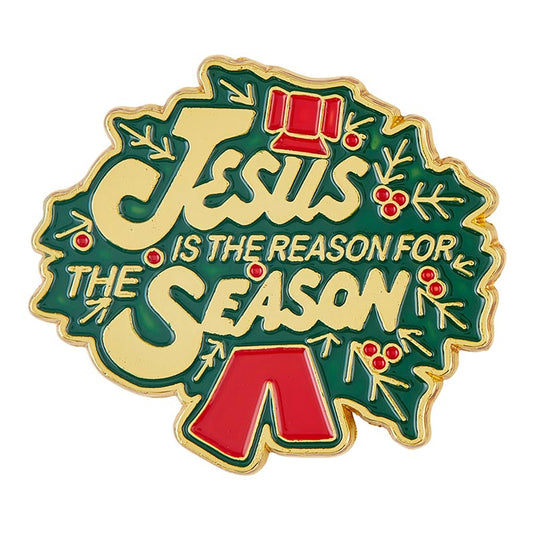 Jesus Reason for Season Pin