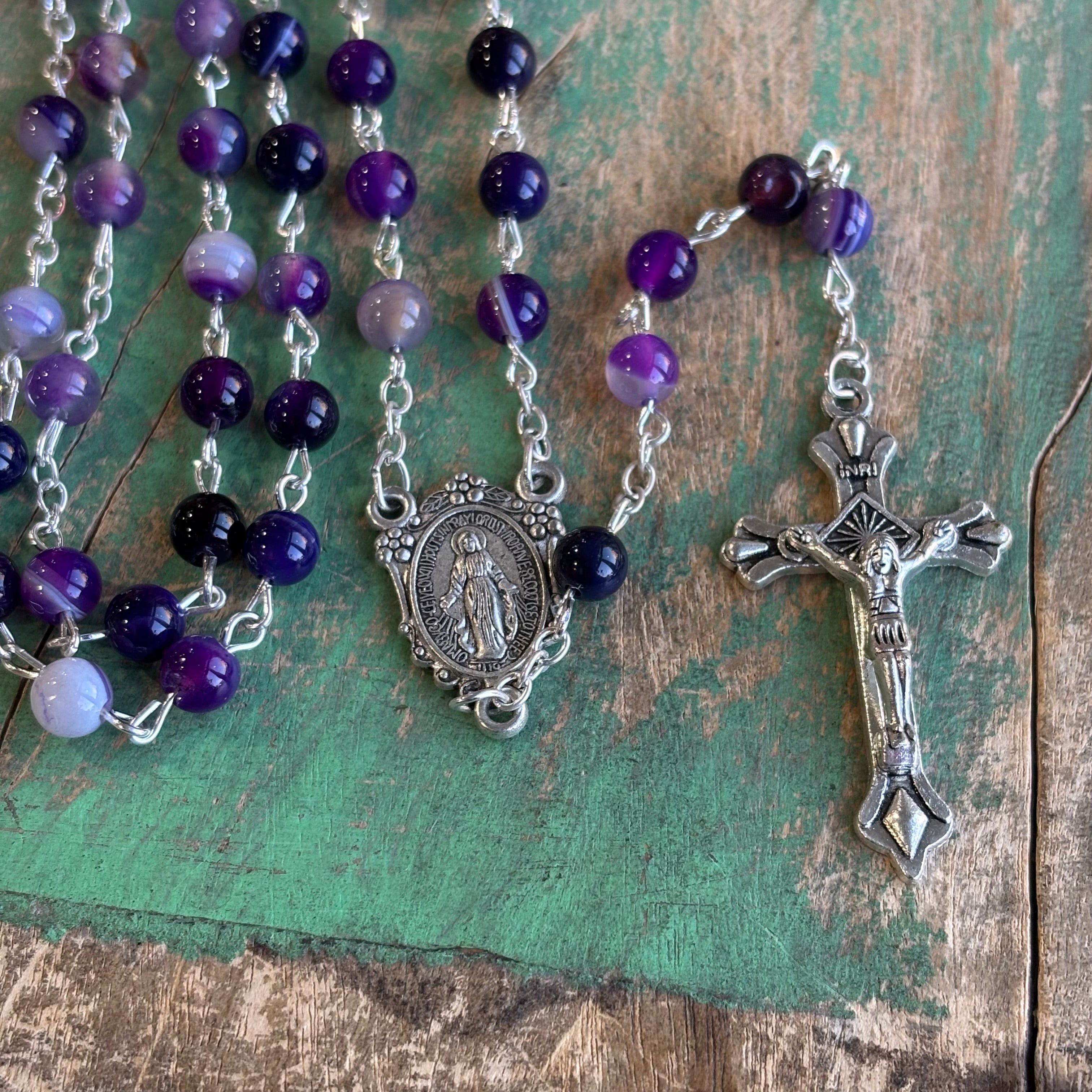 Natural Stone Rosary