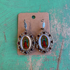 Our Lady Fancy Earrings or Pendant