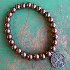 Beautiful Glass Pearl Faith Bracelets
