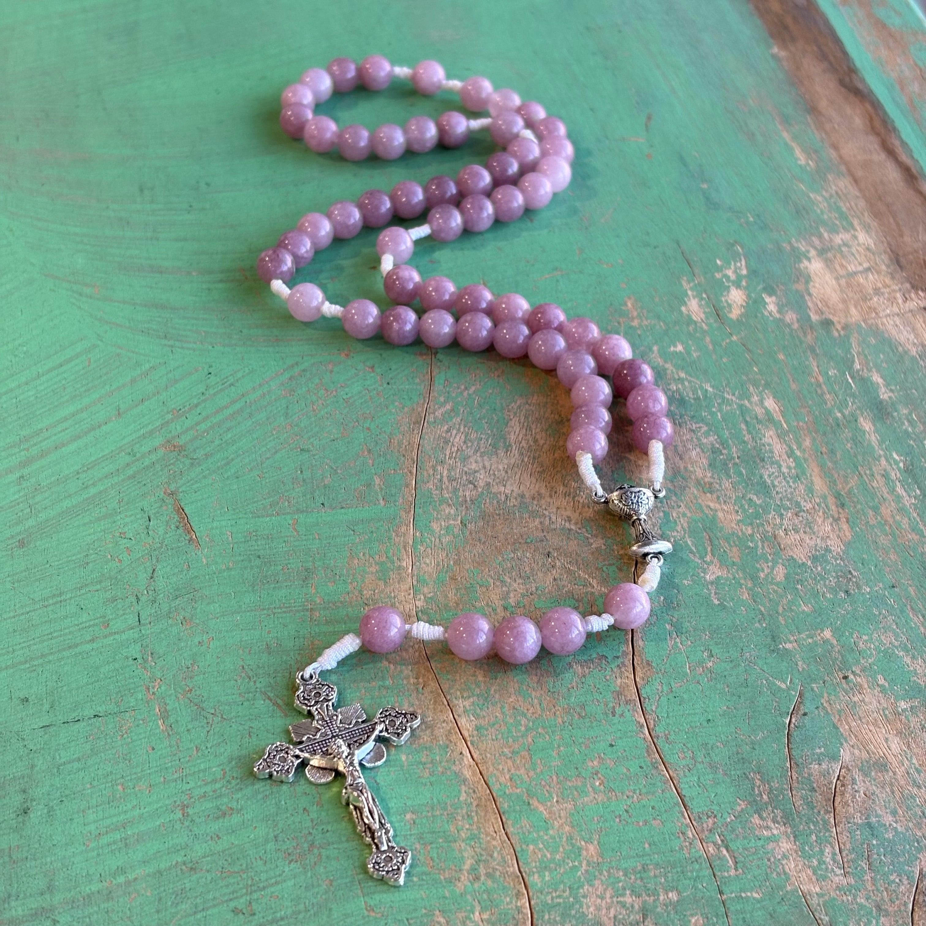 Natural Stone Holy Eucharist Rosary