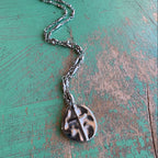Thumbprint Cross Necklace