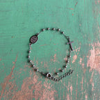 Stainless Steel One Decade Rosary Bracelet