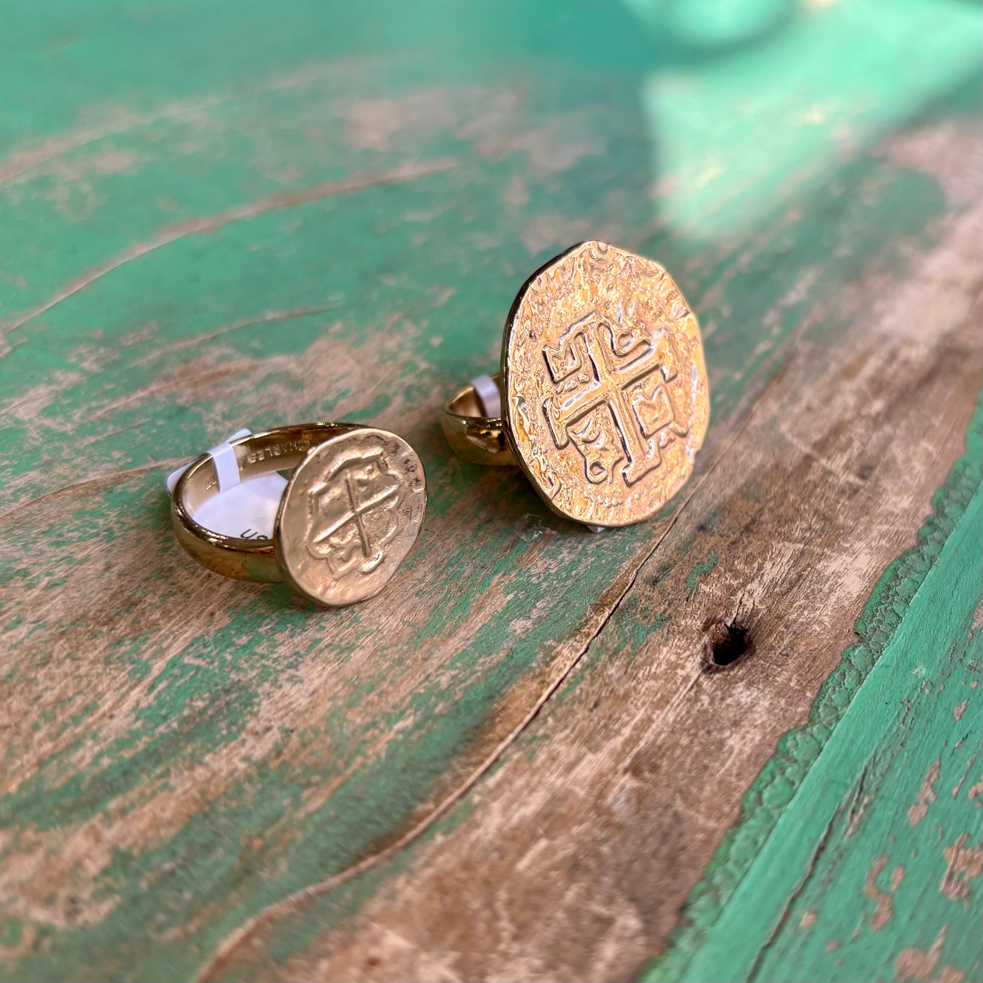 Gold Replica Treasure Coin Jewelry