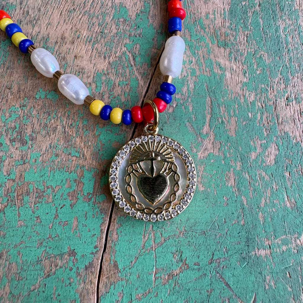 Happy Joyful Heart Necklace