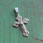 Sterling Silver 1" Crucifix