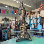 Our Lady Metal Statue