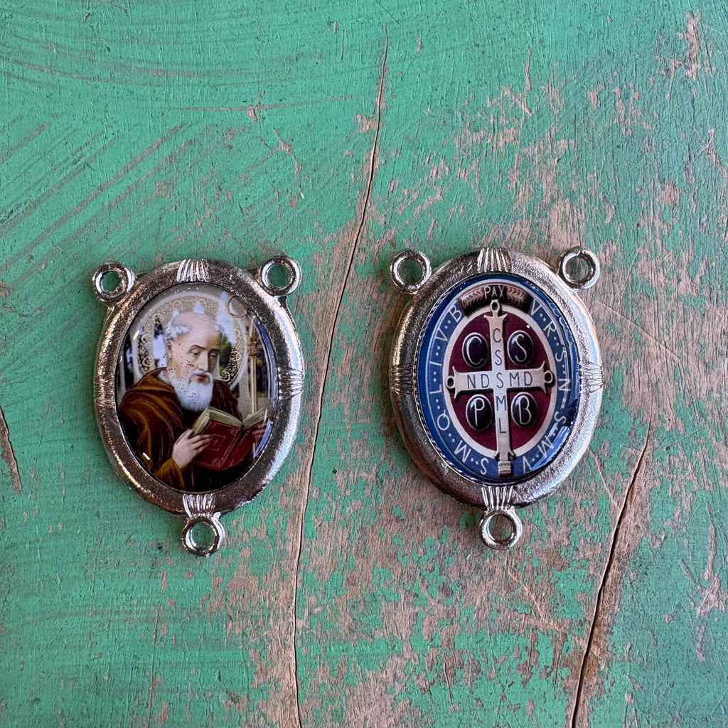 Big Rosary Centerpieces Enamel