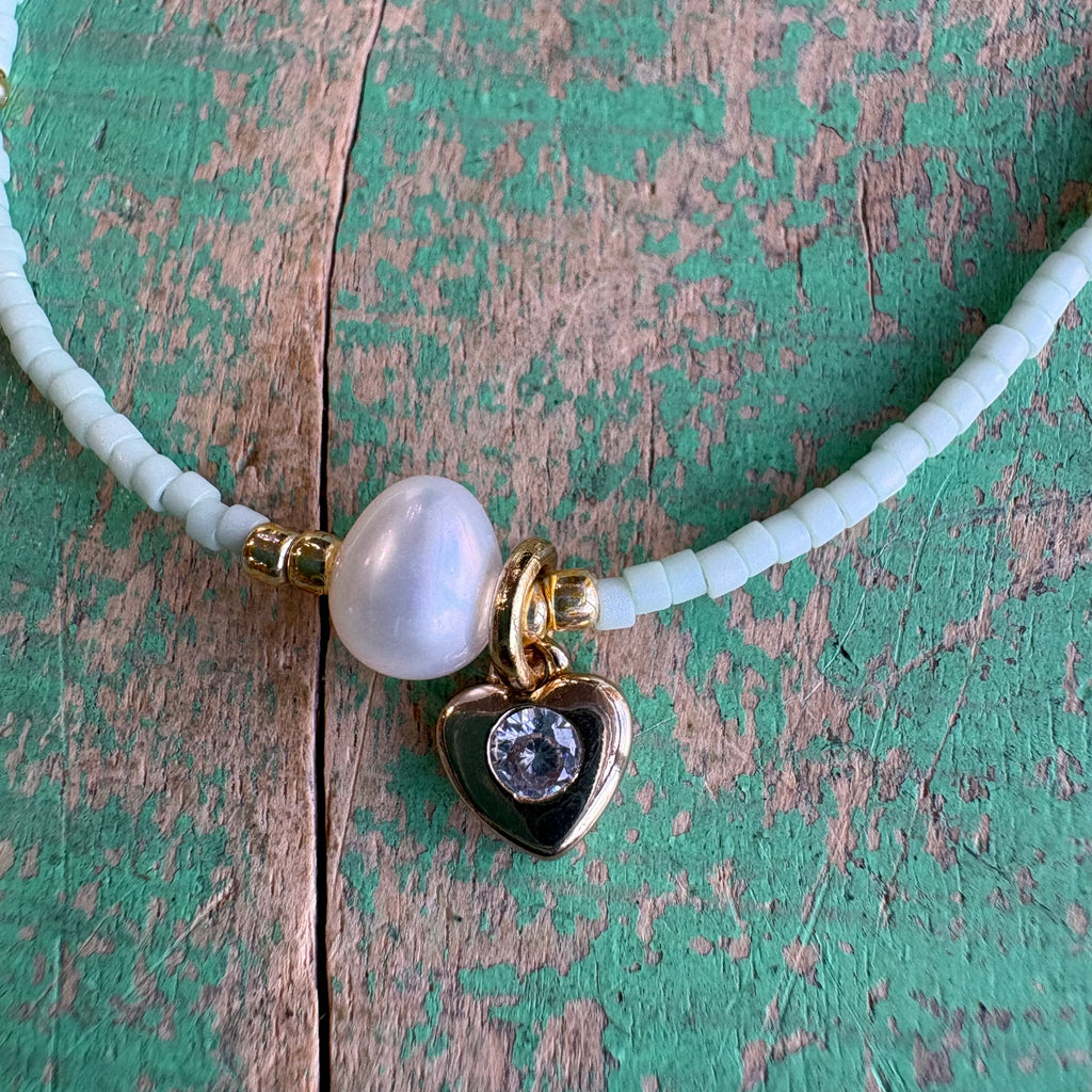 Mini Seed Bead Adjustable Bracelet