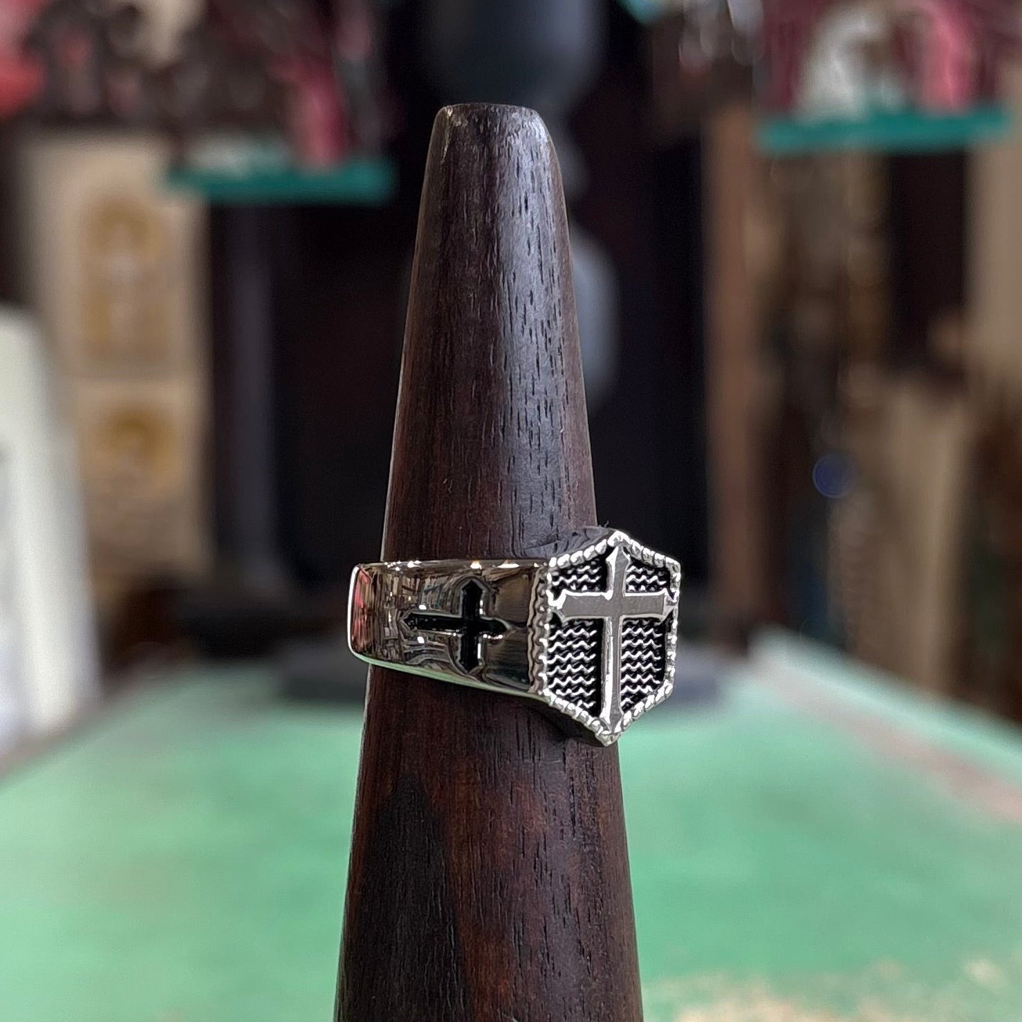 Armor of God Shield Ring