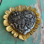 Milagros Flower Petal Sacred Heart