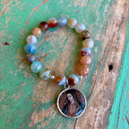 Round OLG Agate Bracelet