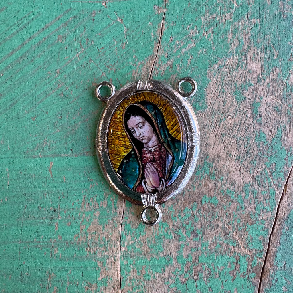 Big Rosary Centerpieces Enamel