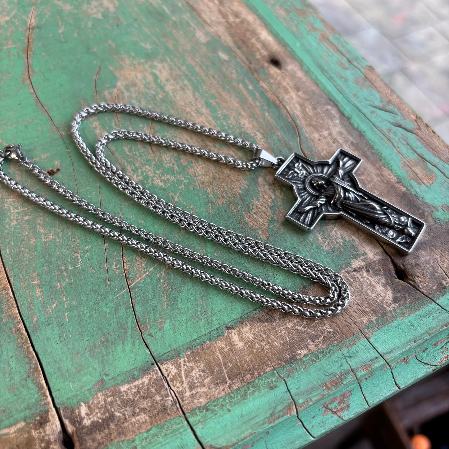Resurrection Cross Necklace