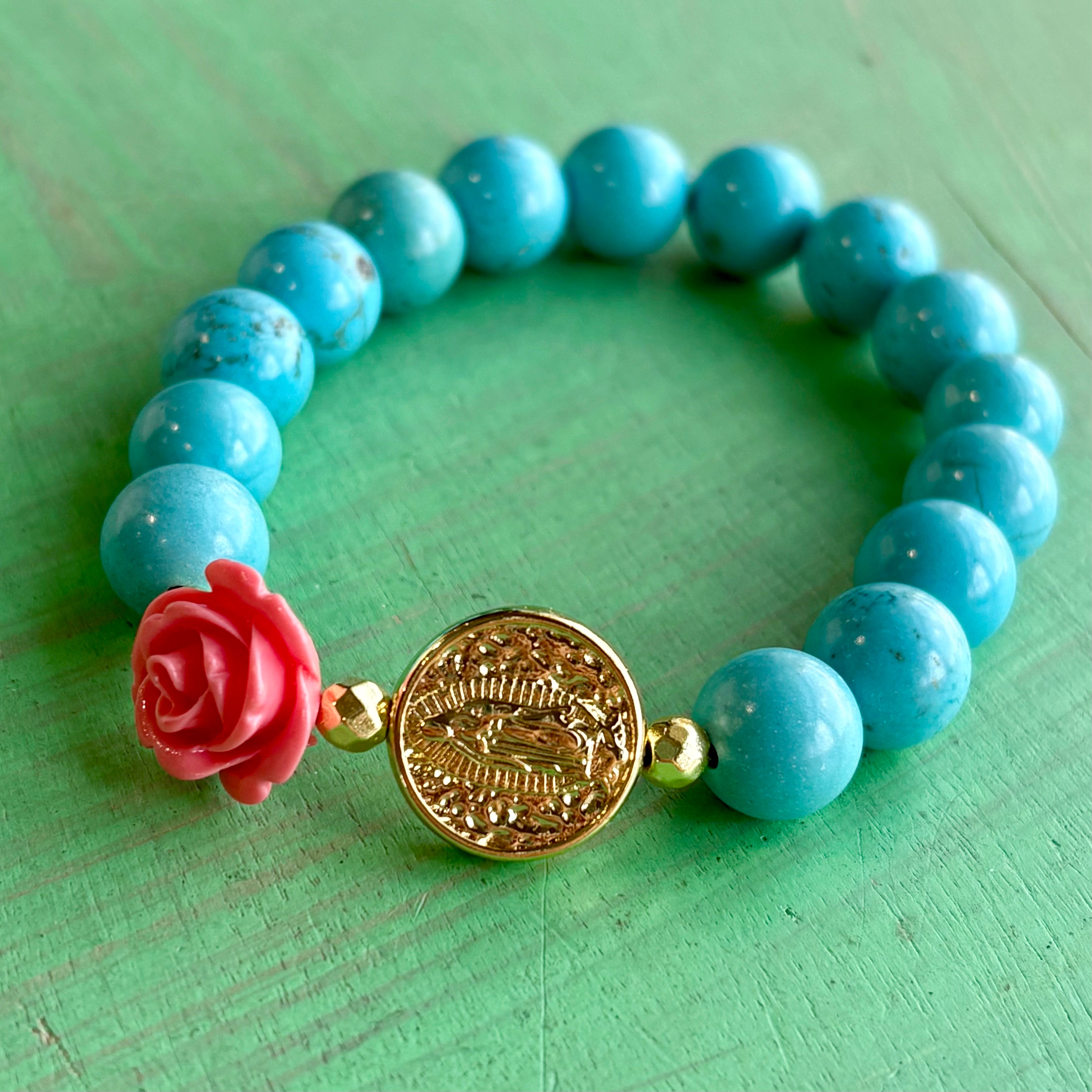 Mystic Rose Bracelet or Earrings