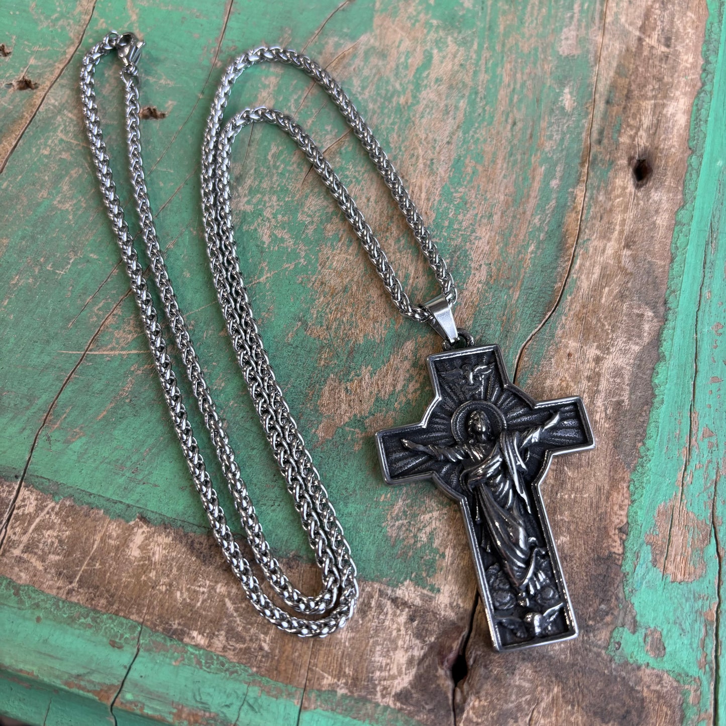 Resurrection Cross Necklace