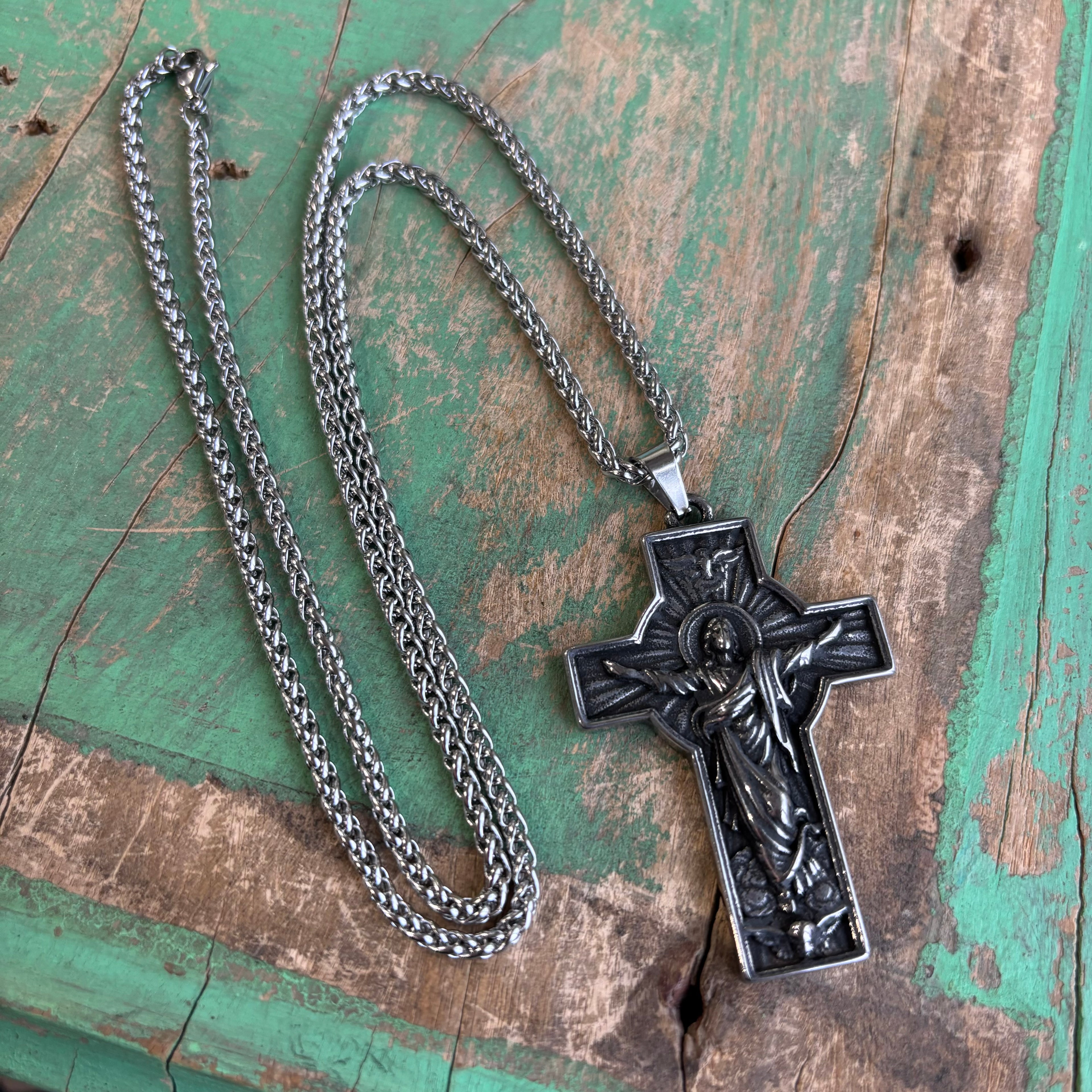 Resurrection Cross Necklace
