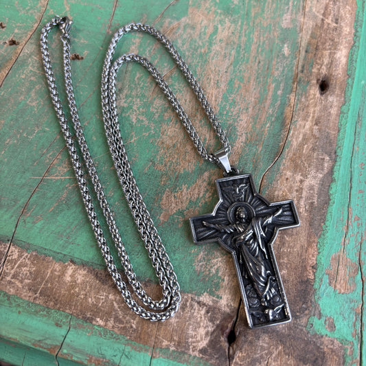 Resurrection Cross Necklace