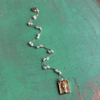 Gold OLG Pearl Chain Necklace