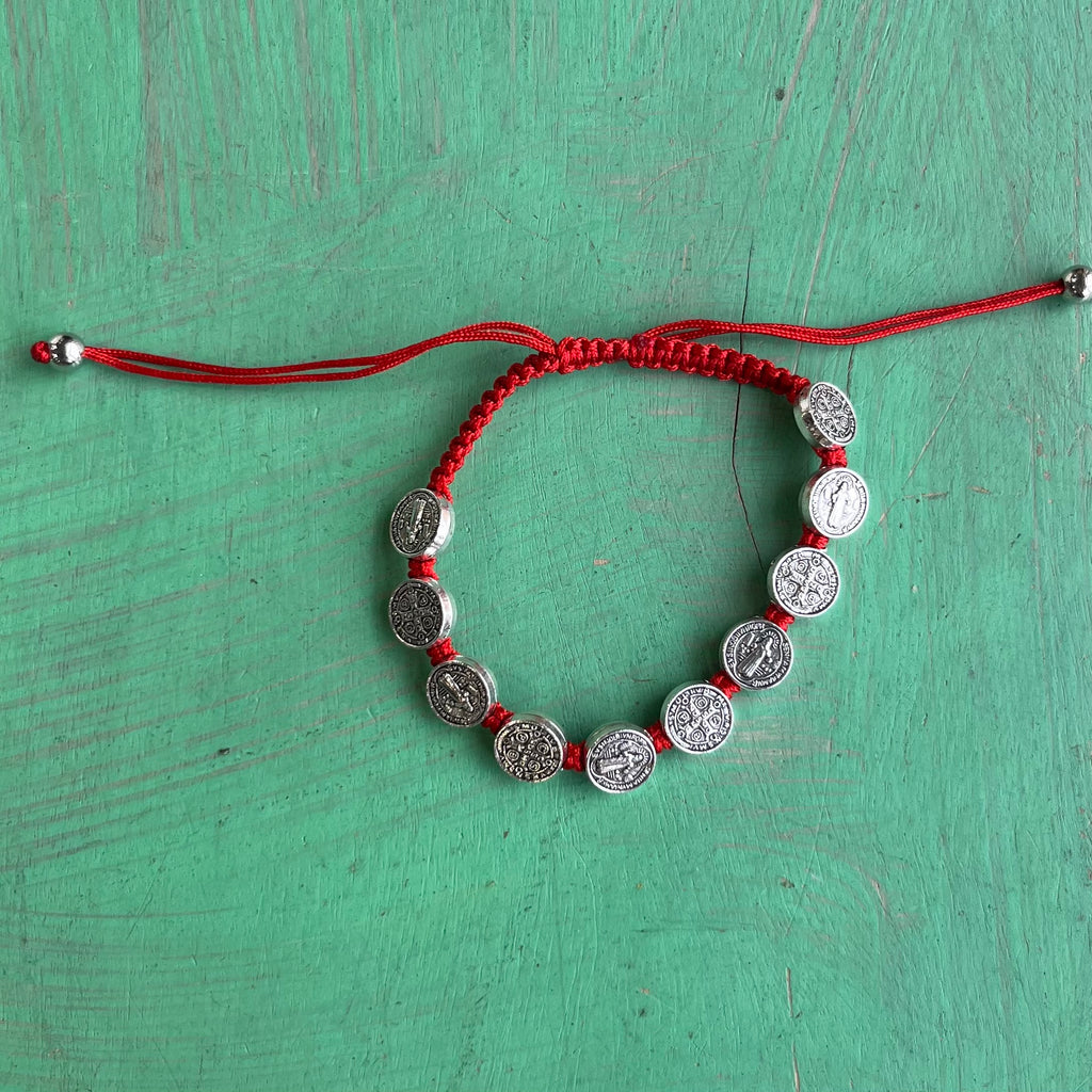 St Benedict Adjustable Cord Bracelets