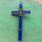 7” St. Benedict Enamel Crucifix – Metal Alloy