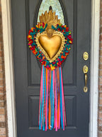 Fiesta XL Sacred Heart Wreath