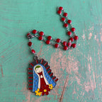 Red Virgencita Blessing