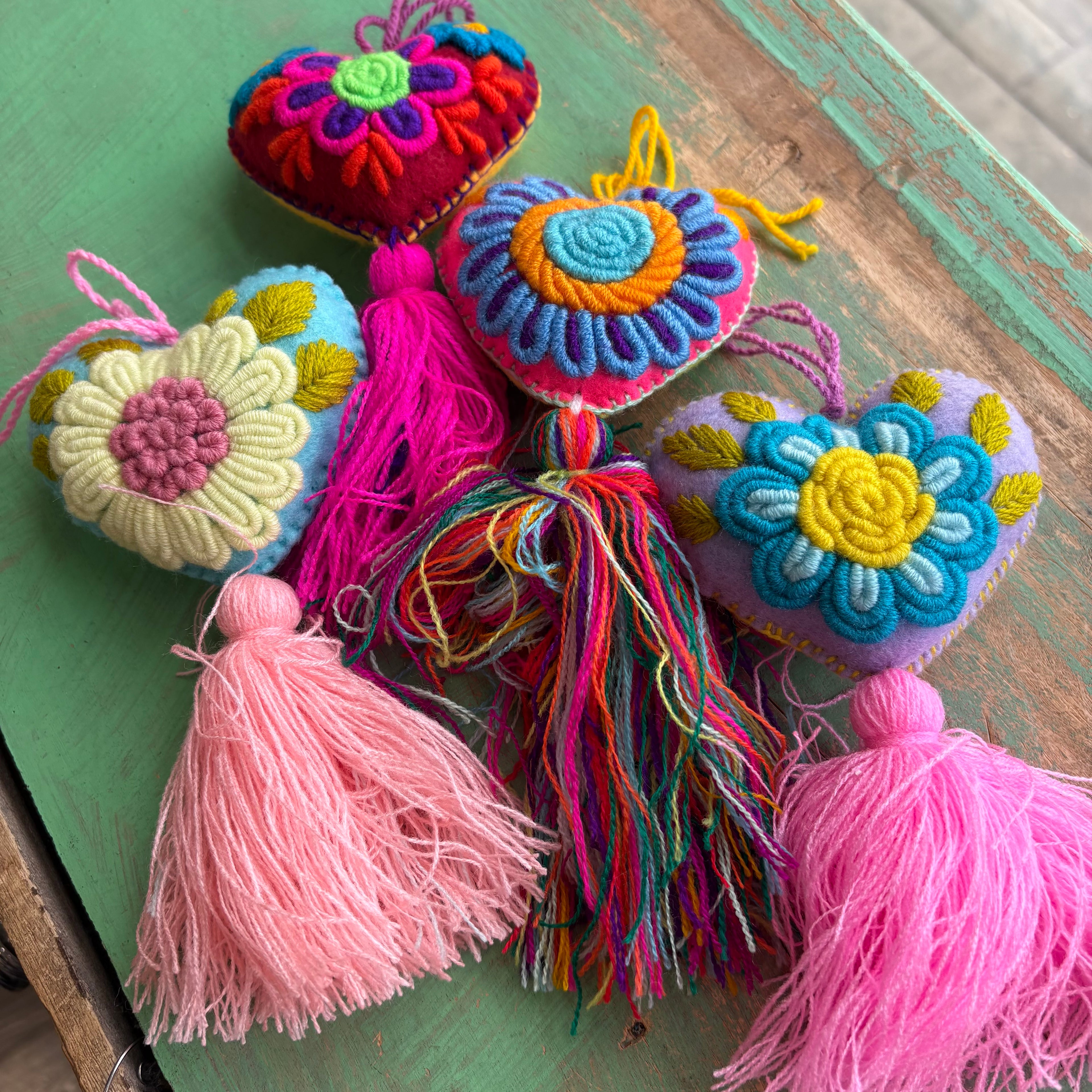 Heart Tassel Blessings