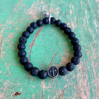 Men of Faith Cross Bracelet