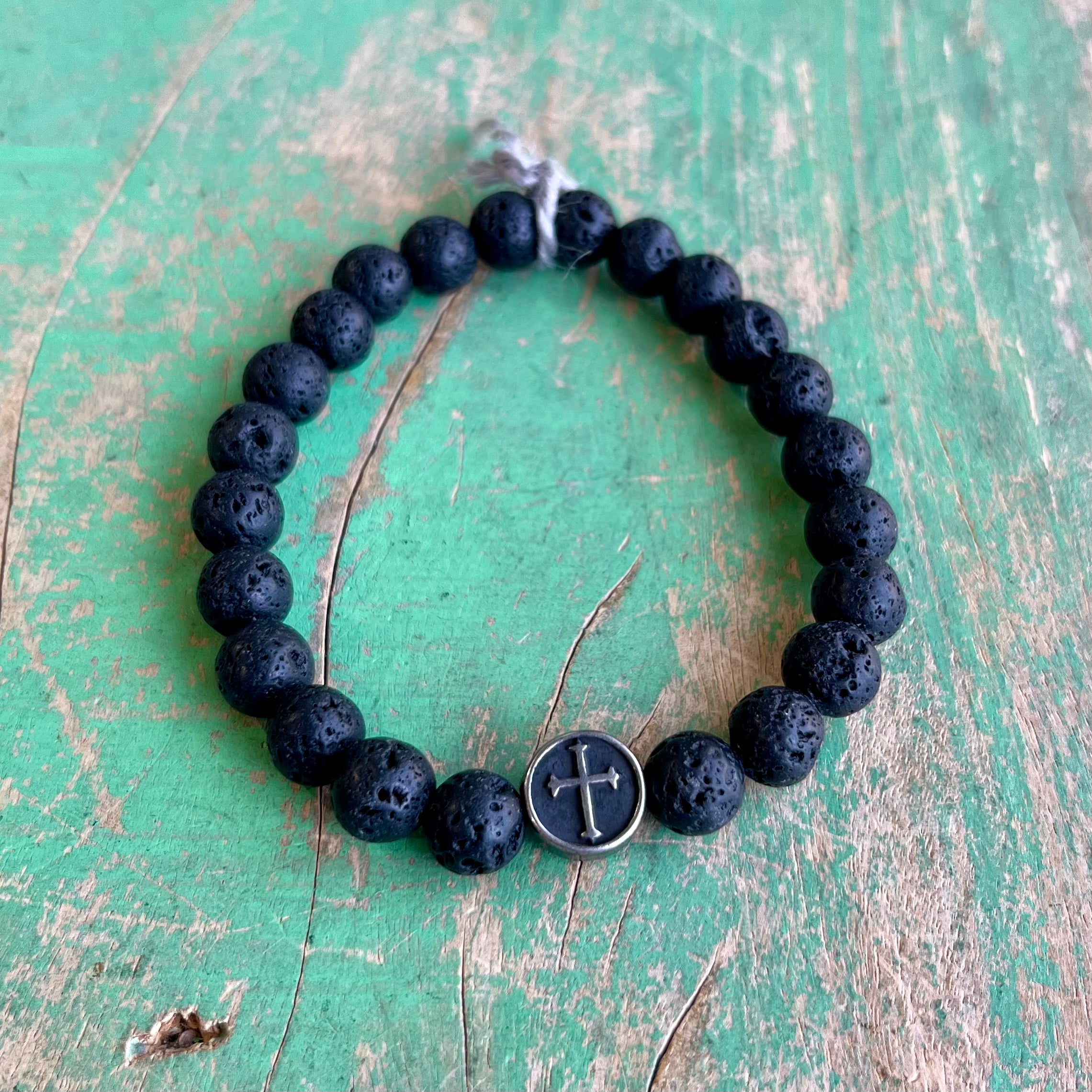Men of Faith Cross Bracelet