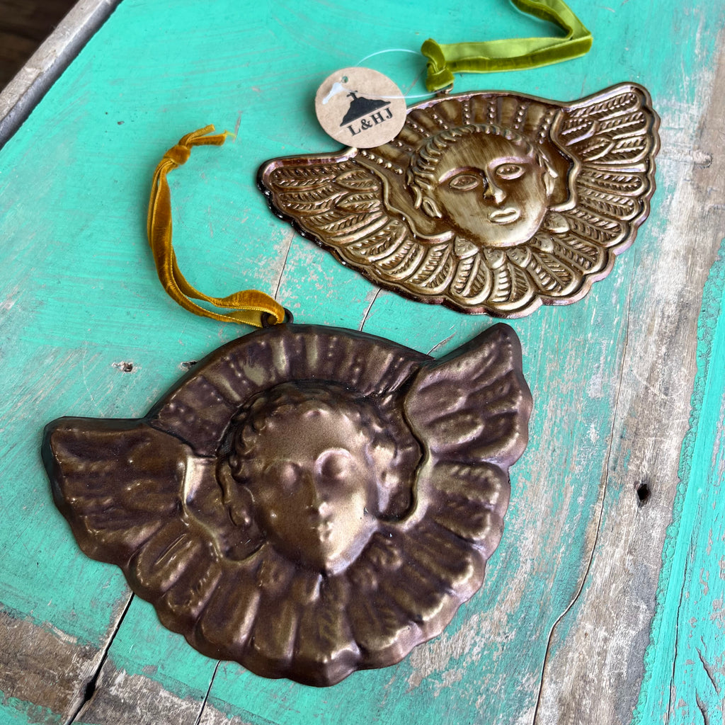 Brass Angel Ornament