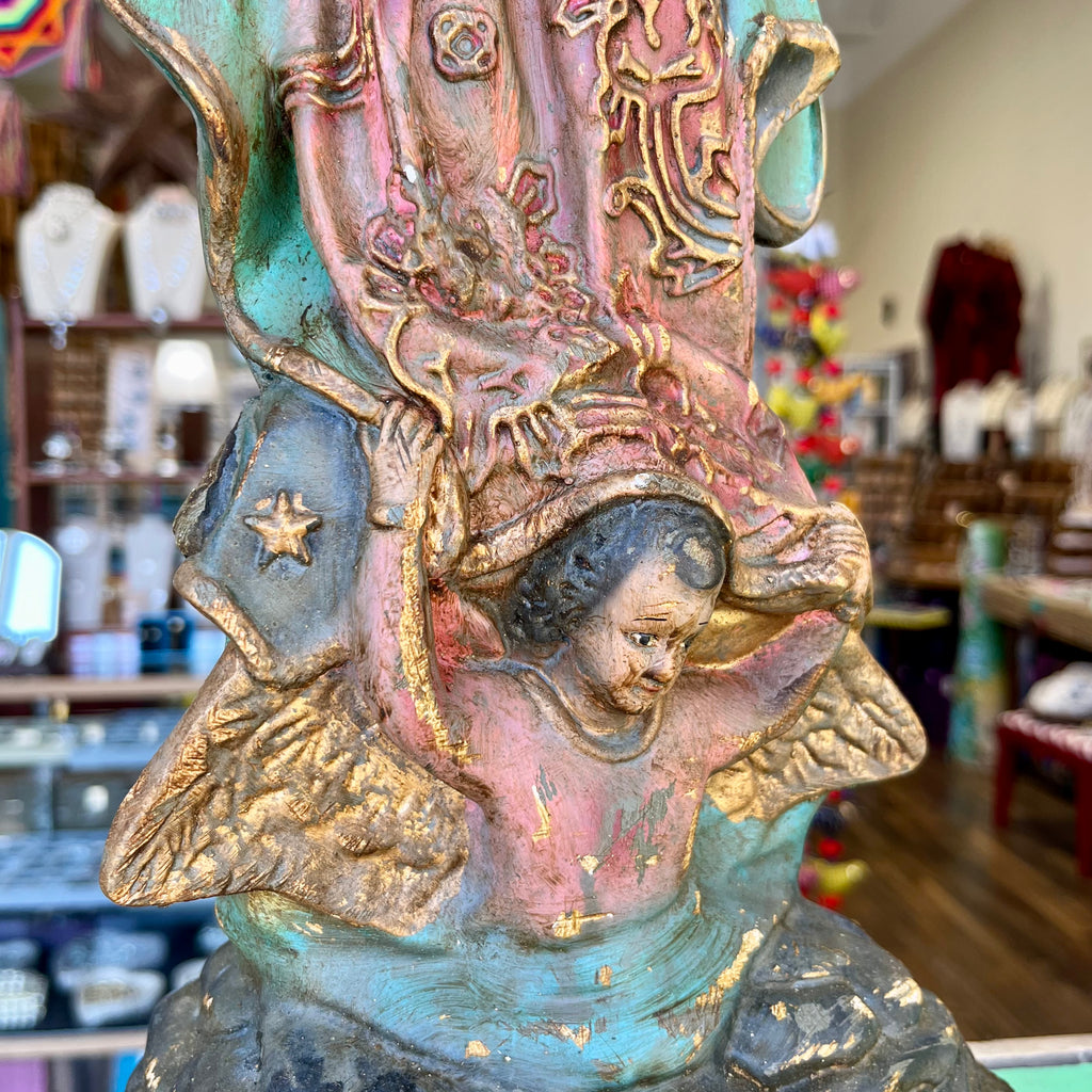 Distressed OLG 21" Statue