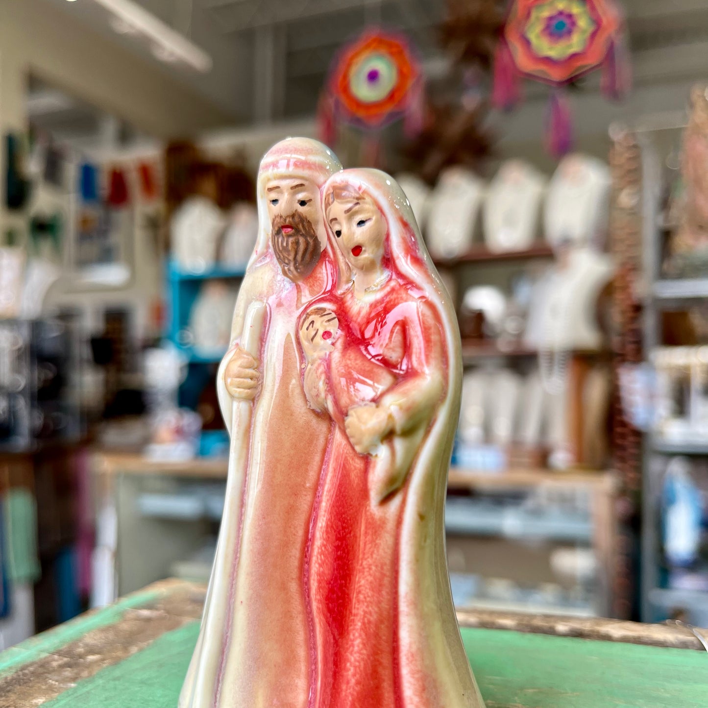 Small Porcelain Holy Family Nativity
