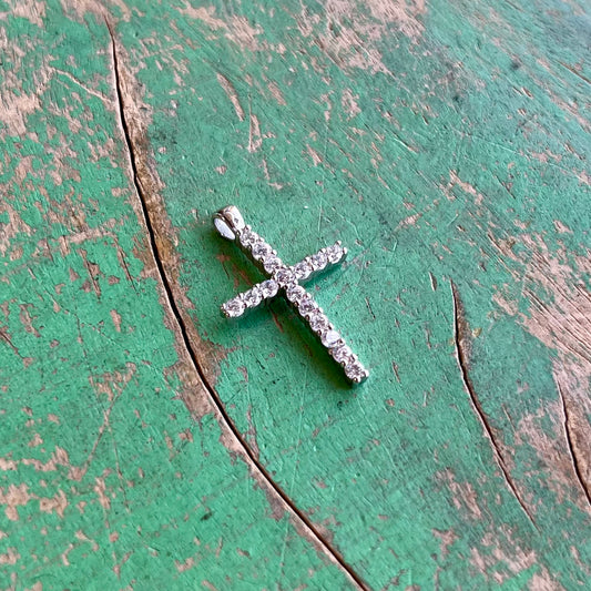 Sterling Silver Shining Cross Pendant