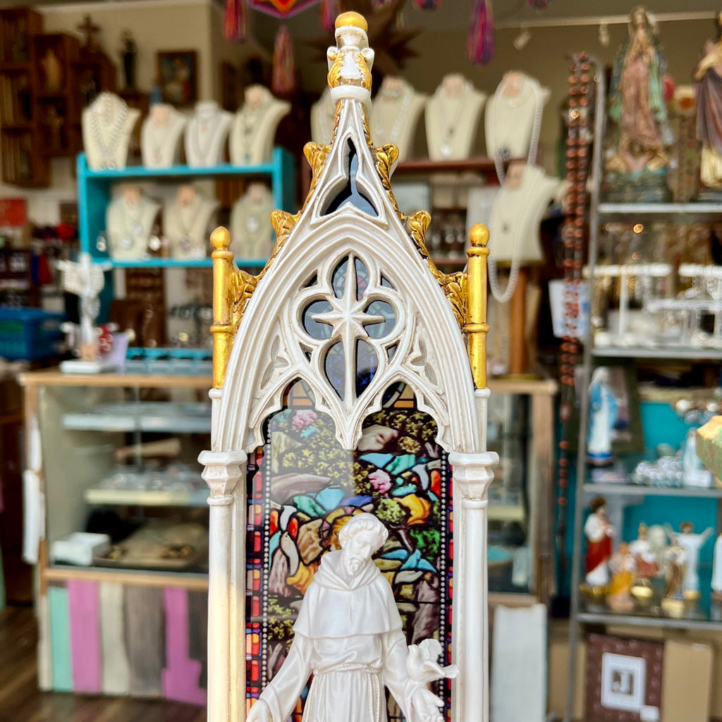 LED 11.75" St Francis Arch Window