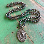 Long Crystal Faith Necklaces