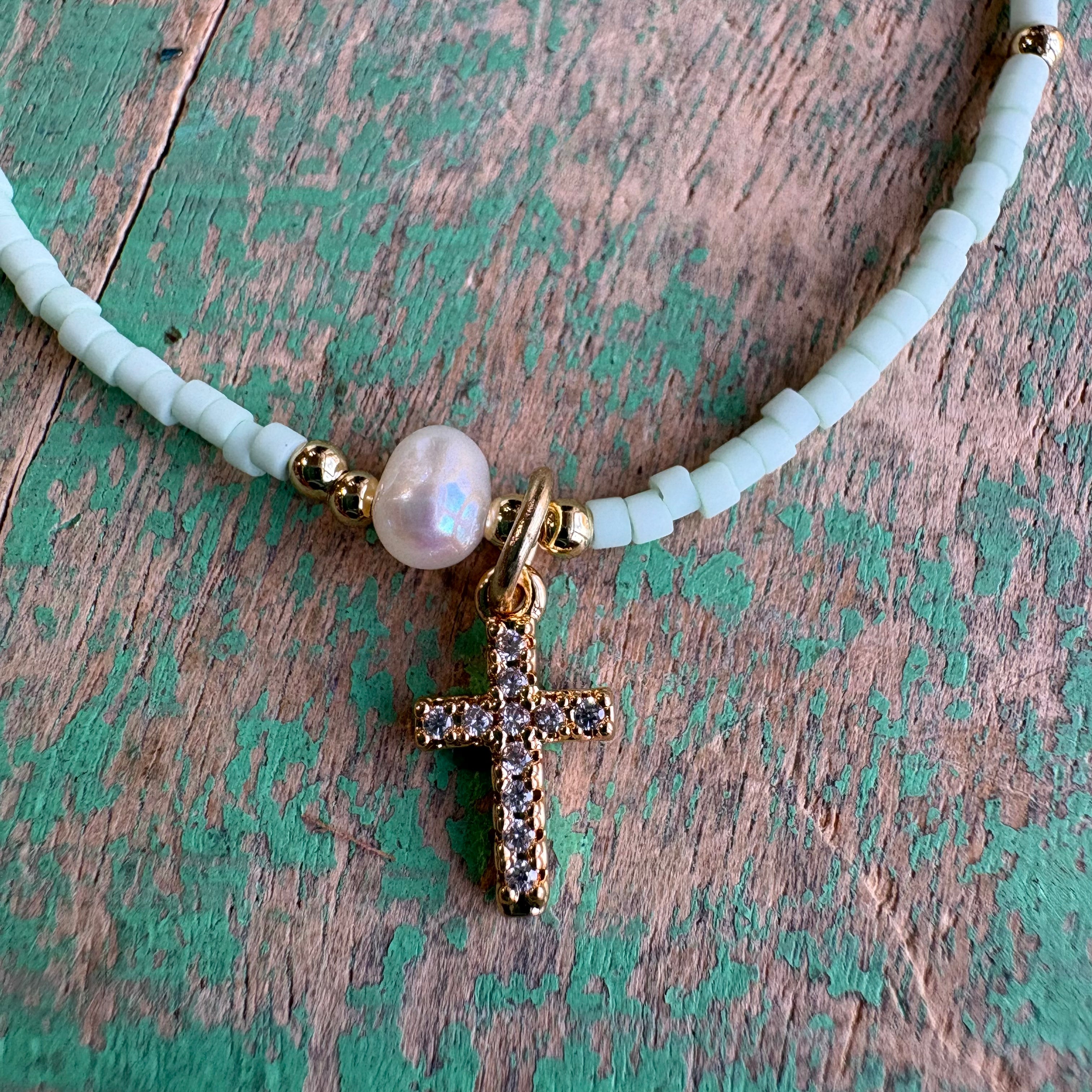 Mini Seed Bead Adjustable Bracelet