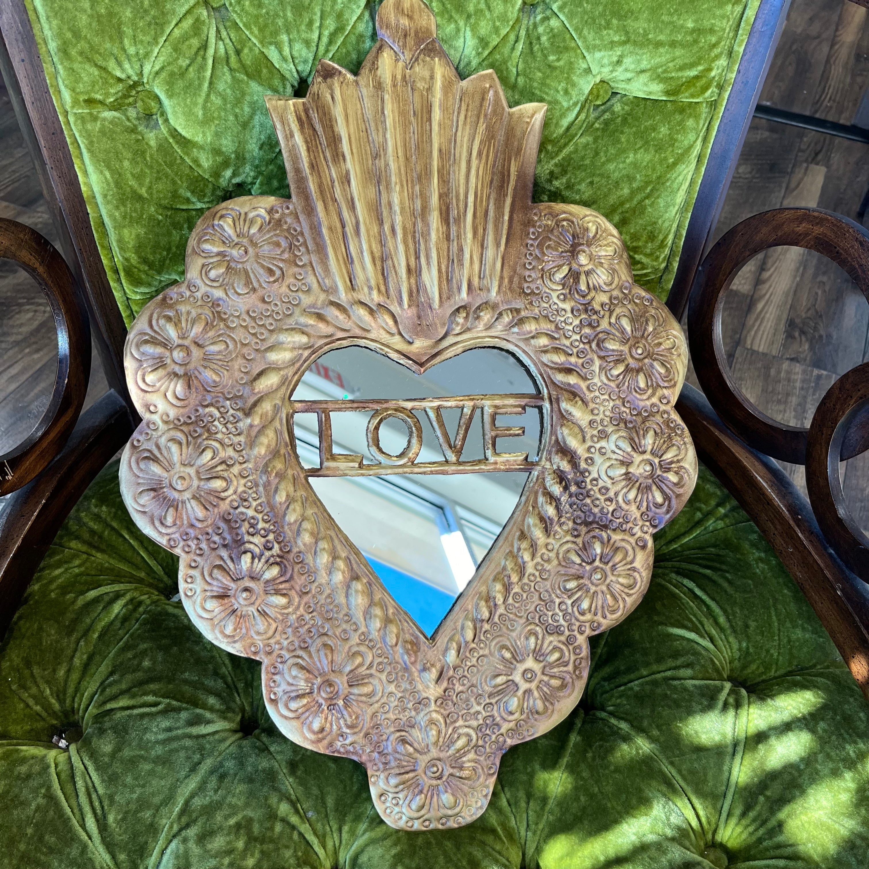 Faith, Hope and Love Sacred Heart Mirrors
