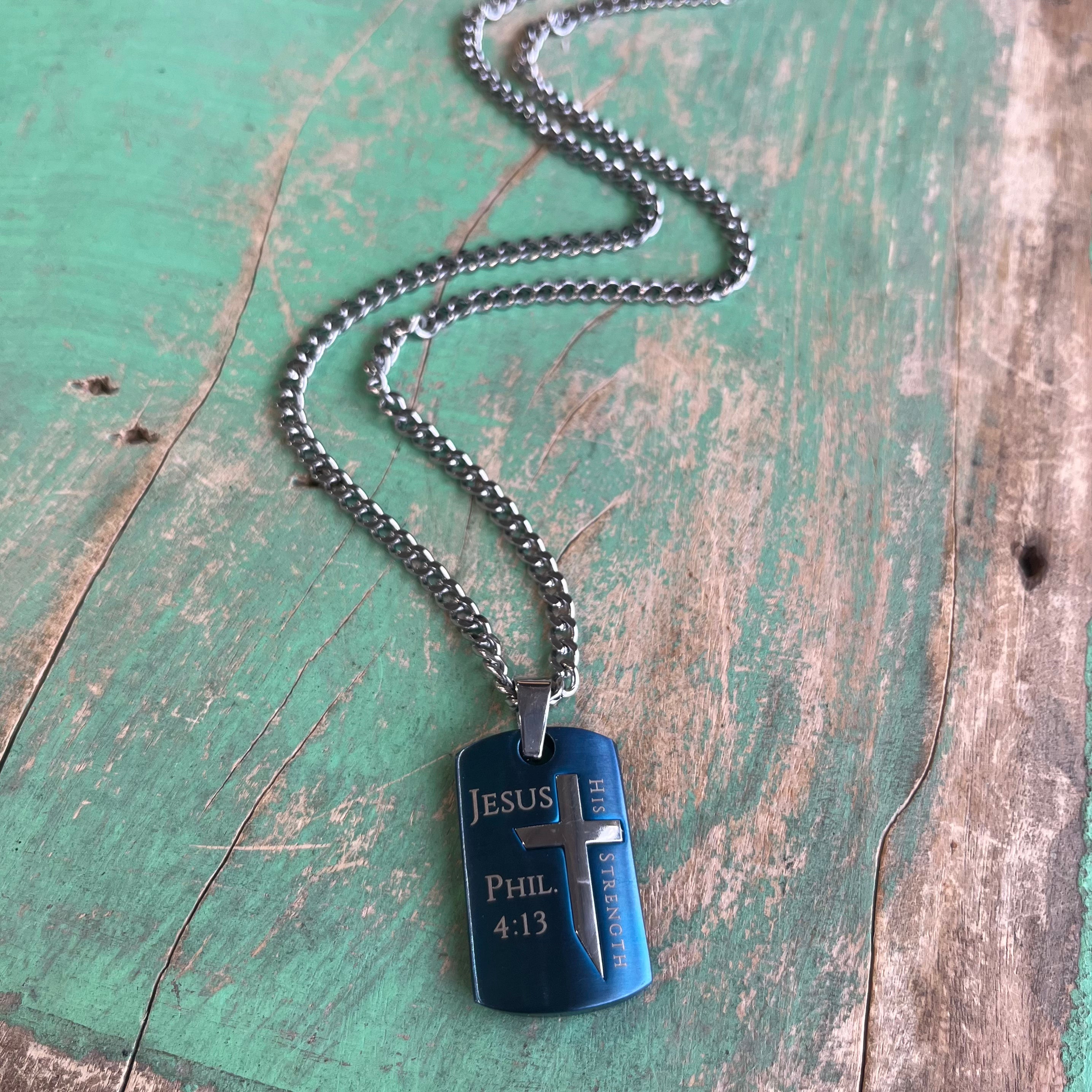 Guardian Blue 24" Necklace