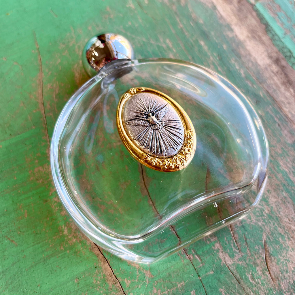 Large Glass Holy Water Bottles