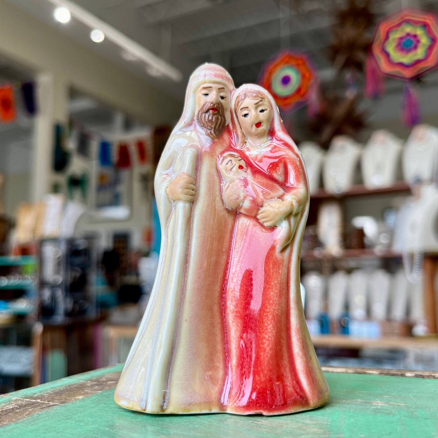 Small Porcelain Holy Family Nativity