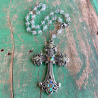 Jeweled Cross Car Blessing