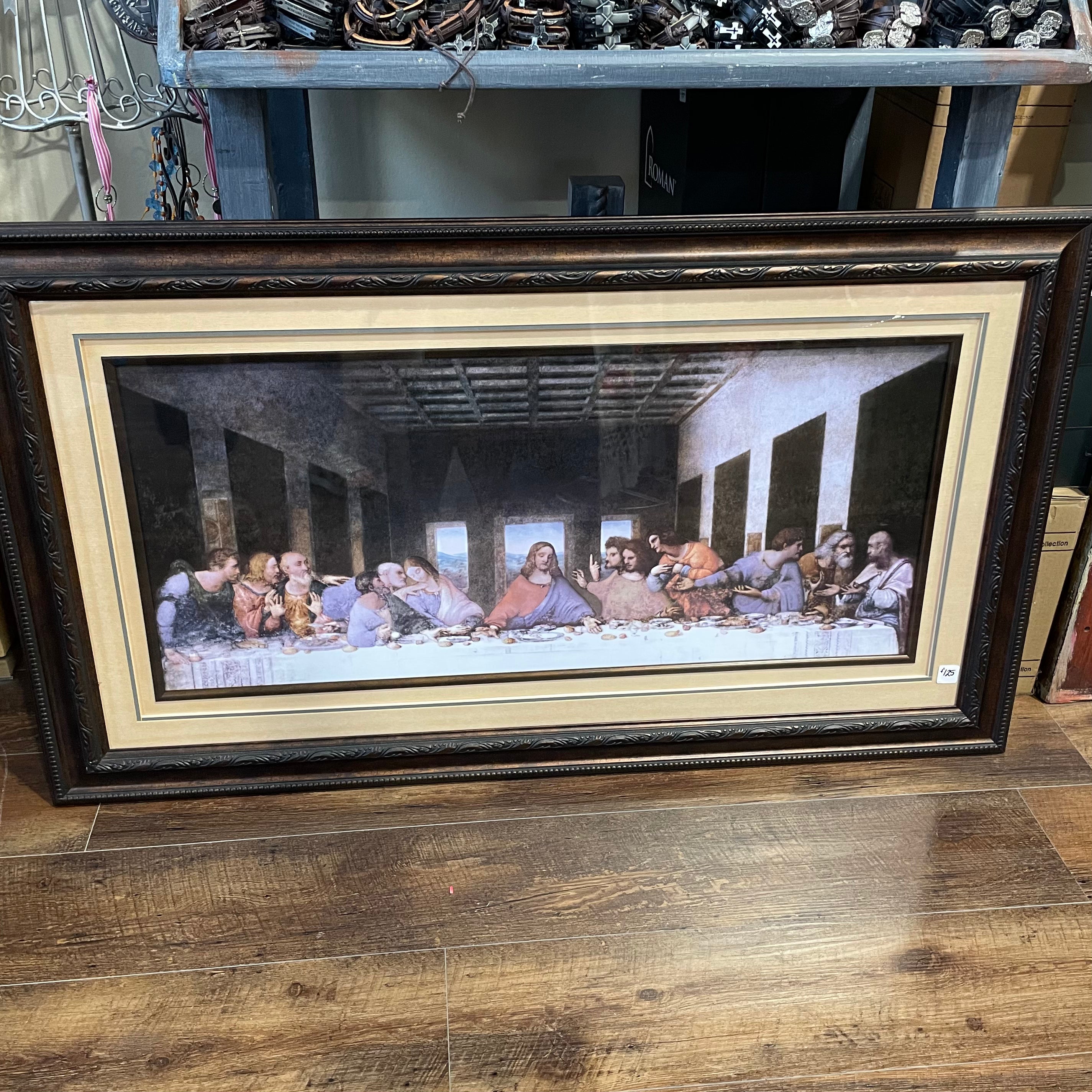 Last Supper Framed Artwork