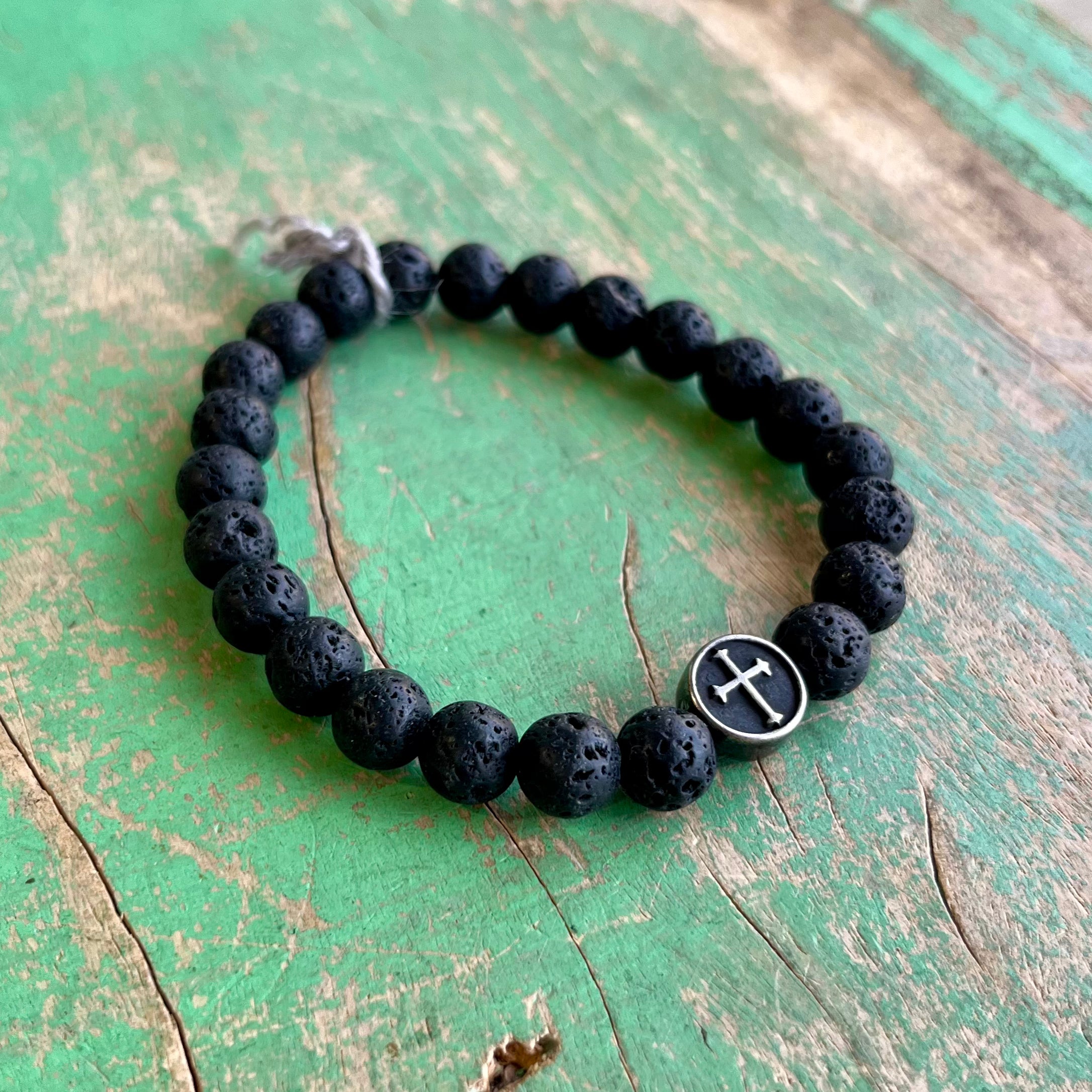 Men of Faith Cross Bracelet