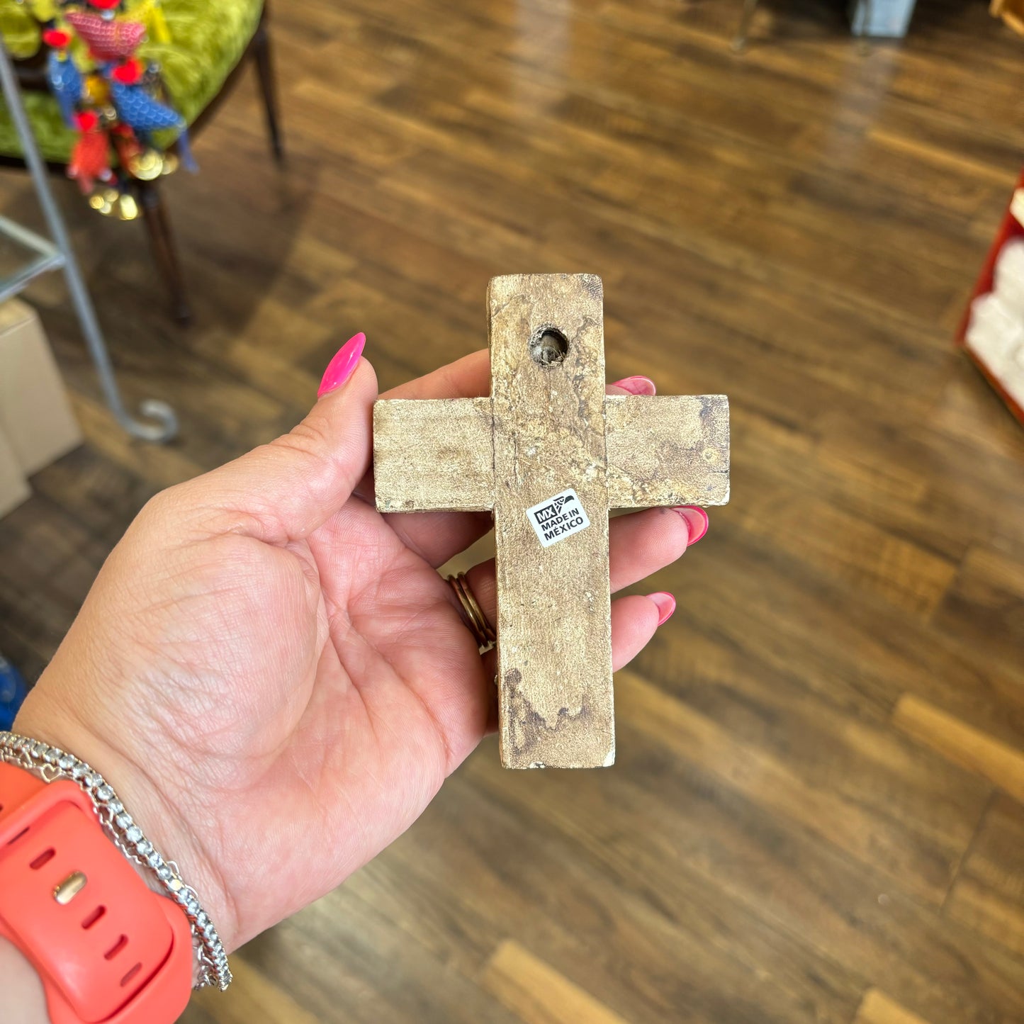 Small Milagros OLG Cross