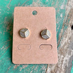 Peace CZ Earrings