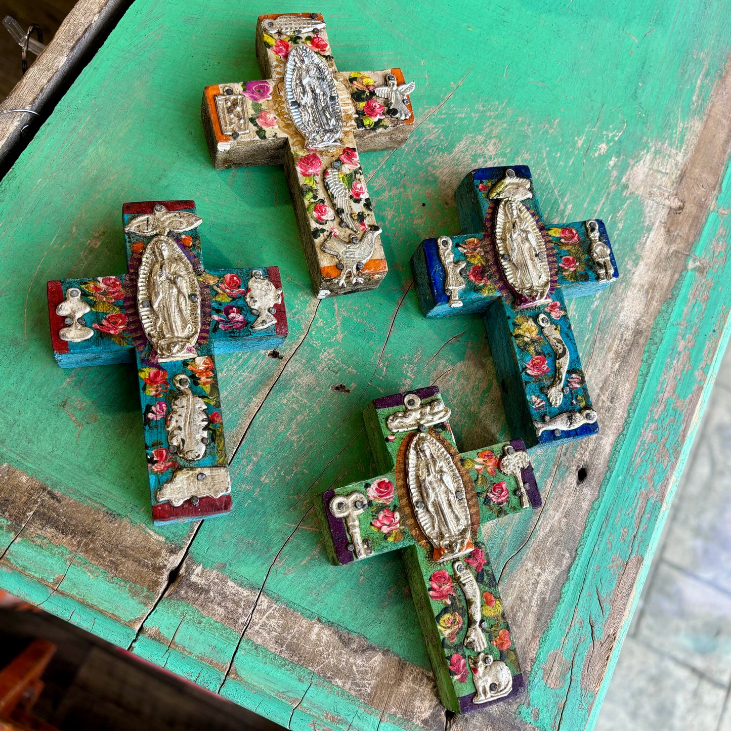 Small Milagros OLG Cross